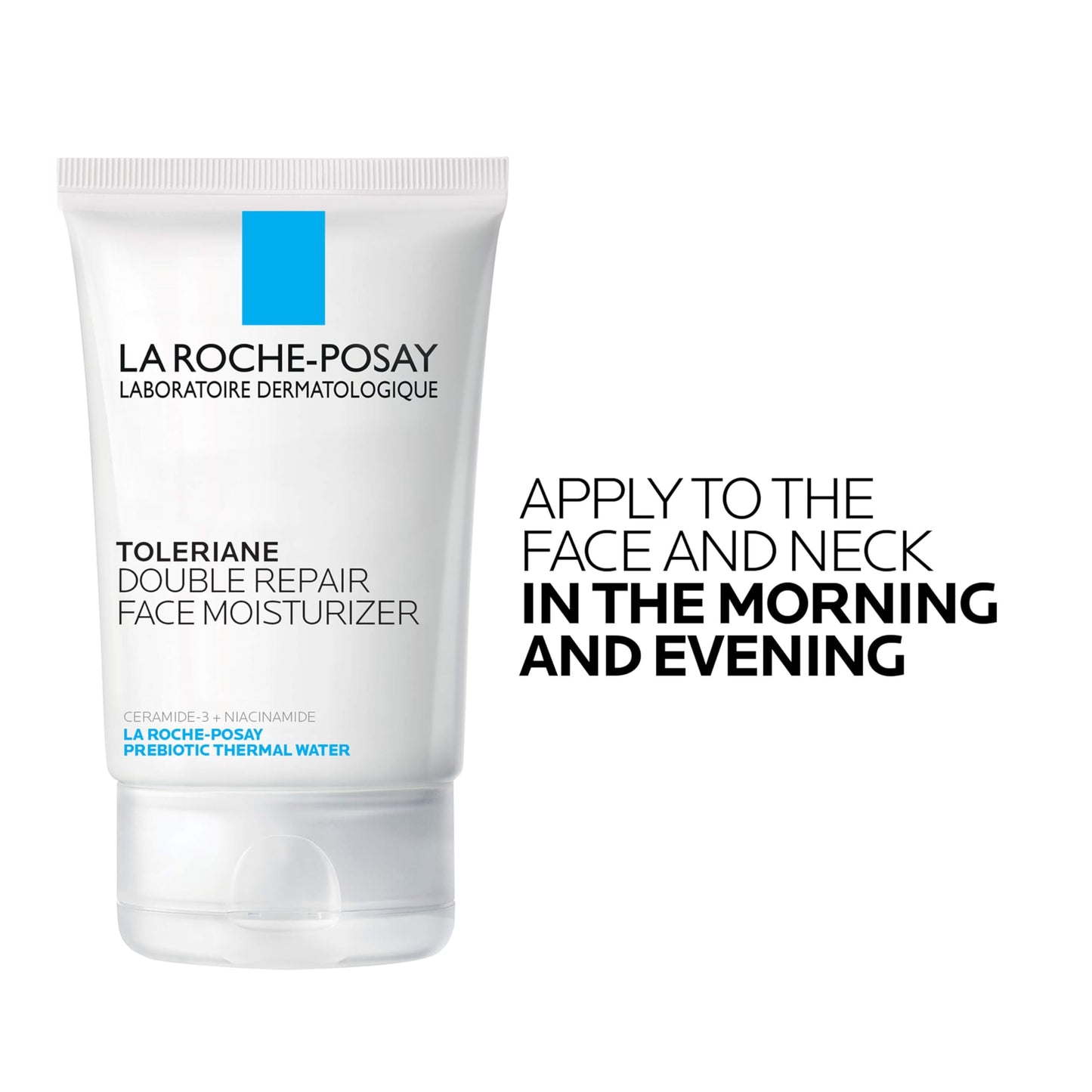 La Roche Posay Toleriane Double Repair Face Moisturizer, Daily Moisturizer Face Cream with Ceramide and Niacinamide for All Skin Types, Oil Free, Fragrance Free