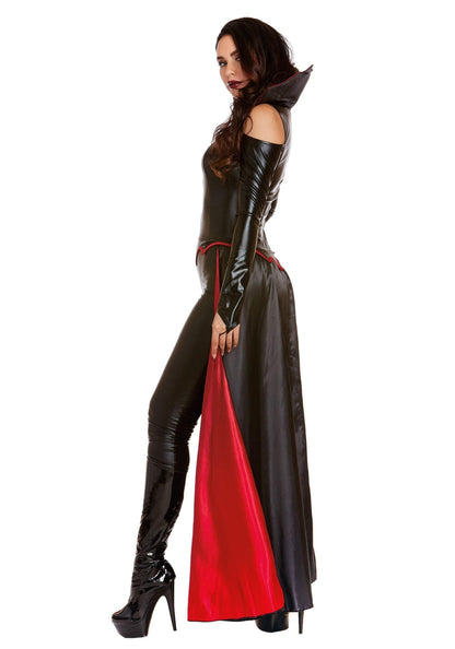 Dreamgirl Adult Vampire Costume for Women, Modern Gothic Female Vampire, Princess of Darkness Halloween Costume - Large