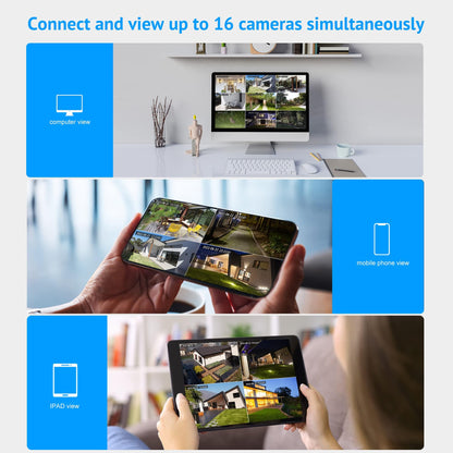 LaView 8MP 4K Security Cameras Outdoor Indoor Wired,IP65, Starlight Sensor & 100 Ft Night Vision,Motion/Person Detection,2-Way Audio/Spotlight,US Cloud,iOS & Android & Web Access