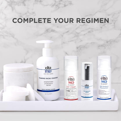 EltaMD UV Clear Face Sunscreen SPF 46, Oil Free for Face with Zinc Oxide, Dermatologist Recommended Sunscreen Lotion, For Acne-Prone Sensitive Skin, 1.7 oz Pump