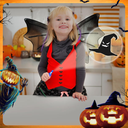 36pcs Halloween LED Finger Lights, Halloween Party Favors for Kids LED Light Up Toys Classroom Rewards Gifts, Halloween Treats Goody Bag Filler