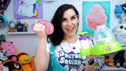 Doctor Squish Squishy Maker Station | DIY Make Your Squishies Kit | All Inclusive with Sparkles & Slime Powder | Ages 8 & Up