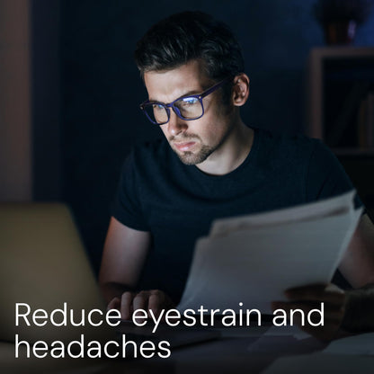 DreamGaze Blue Blocking Glasses for Better Sleep, Anti Blue Light Glasses Men, Gaming Glasses For Men, Anti Eyestrain