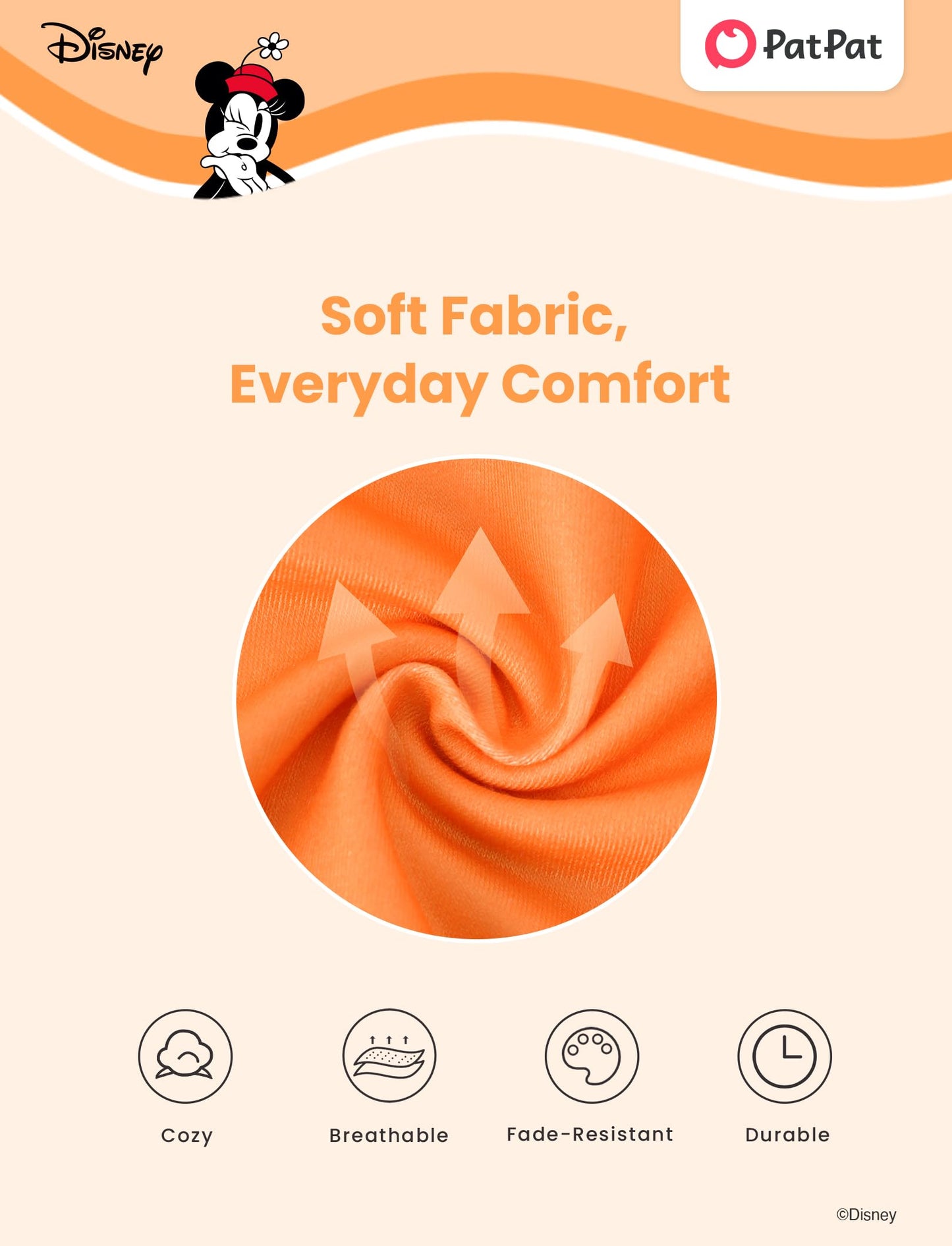 Disney Mickey Minnie Mouse Toddler Dress Girls A-Line Ruffle Long Sleeve Halloween Pumpkin Clothes Cute Kids Outfit Gift Party Costume Sizes 4-5T