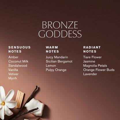 Estée Lauder Bronze Goddess Eau Fraîche Spray with Notes of Tiare Flower, Creamy Coconut, Amber, Sandalwood & Vanilla | Perfumes for Women, Travel Size, 0.34 Fl Oz