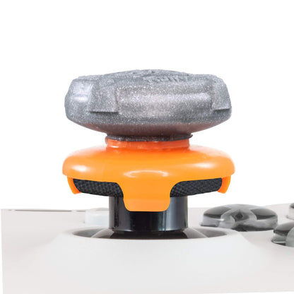 KontrolFreek Call of Duty: Black Ops 4 Grav Slam for Xbox One and Xbox Series X Controller | Performance Thumbsticks | 1 High-Rise Convex, 1 Mid-Rise Convex | Gray/Orange