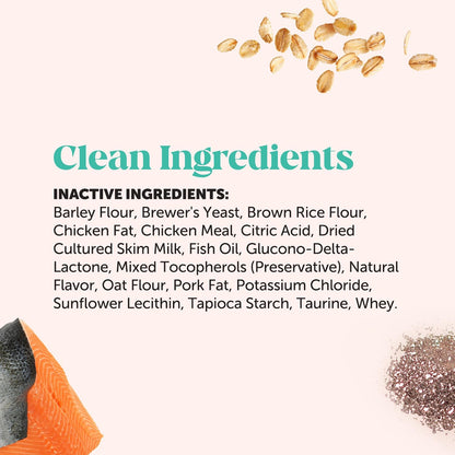 Fresh Dental Bites for Cats - Crunchy & Creamy Cat Dental Treats for Fresh Breath, Plaque + Tartar Control, Cleans Teeth + Gums, Daily Cat Oral Care (30 Day Supply)