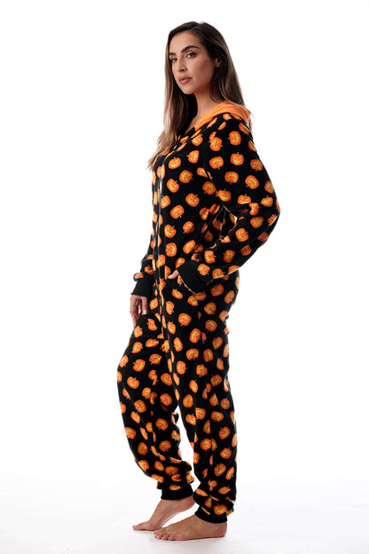 Just Love Adult Onesie Pajamas Pumpkin 6764-S