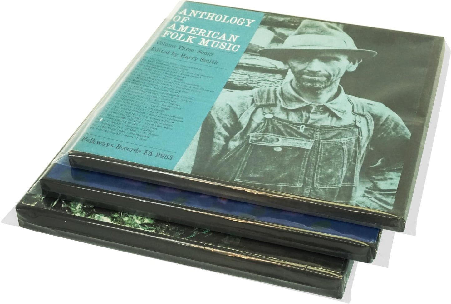 (25-Pack) Double Oversized 12 Inch Vinyl Record Outer Sleeves – 3 Mil High-Clarity Virgin Polyethylene – Flush Cut with Lip for Easy Insertion – Archival Protection for Most Box Sets up to 1.25 Inch