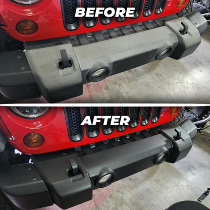 ExoForma Black Trim Restorer - Unique Dye-Infused Formula Lasts 6+ Months - Restores Factory Black to Plastic Trim - Protects Against UV Rays, Helps Conceal Scratches & Scuff Marks - Works in Seconds