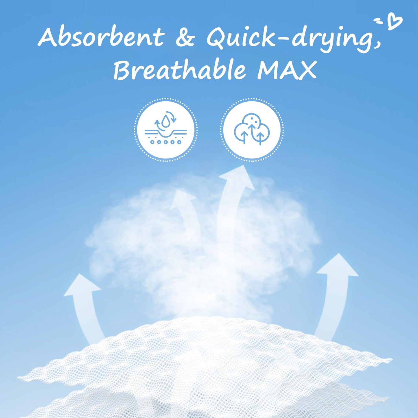 HIPHOP PANDA 10 Pack 6-Layers Muslin Burp Cloths Large - Durable 100% Cotton - Baby Essentials Extra Absorbent and Soft Boys & Girls Rags for Newborn Registry (White, 20" X10")