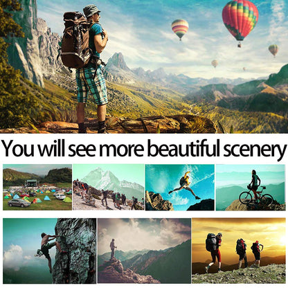 Daarcin 1pcs Survival Paracord Bracelet,Fire Starter,SOS Light, Compass,Thermometer, Whistle, Adjustable AK87 21 in 1,Outdoor Ultimate Survival Tactical Gear Set,Men