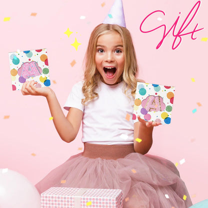 COSHAYSOO Mini Wallet with RFID Blocking Initial Monogrammed for Girls Birthday Easter Mothers Nurse Day Graduation New Year Gifts Letter P