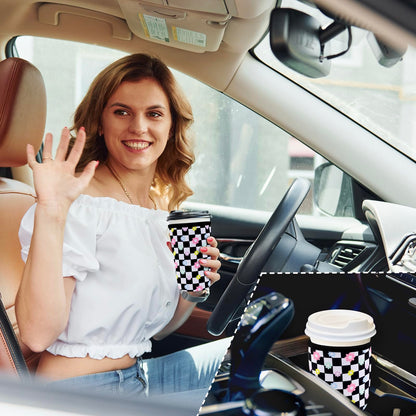 3 Pack Reusable Neoprene Sleeve for Iced & Hot Drinks, Compatible with Starbucks, Dunkin' Coffee Cup. (Happy Halloween)