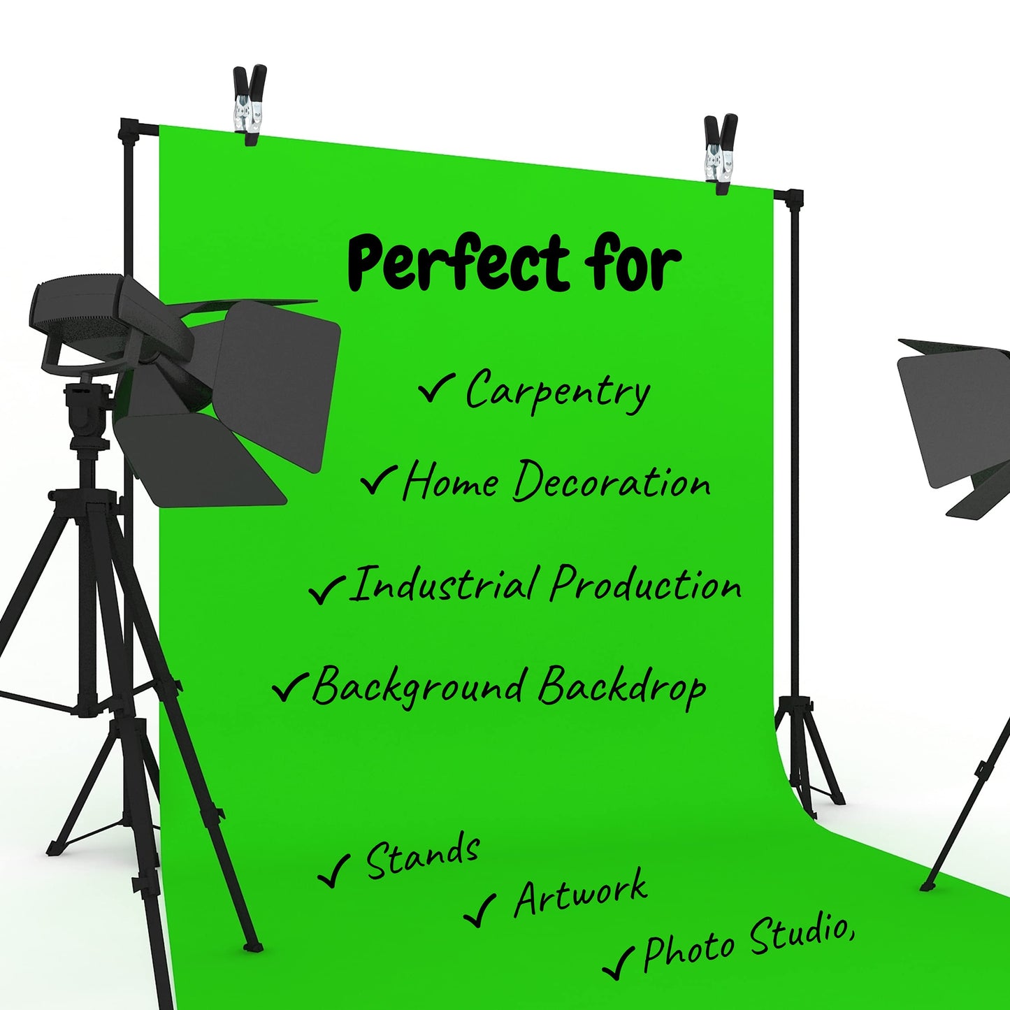 Mr. Pen- Spring Clamps, 2 Pack, 6 Inches, Heavy Duty, Metal, Spring Clips