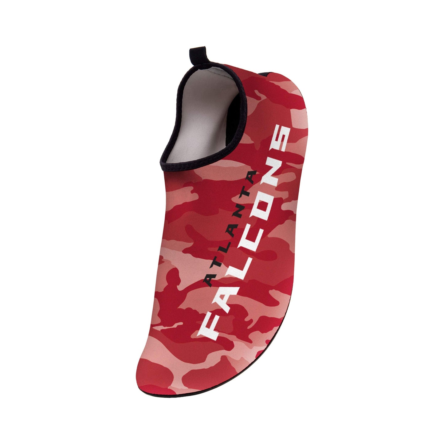 FOCO Men's Yoga Gym Aqua Shoes Atlanta Falcons NFL Camo Water Sock-S, Team Color, Small 7/8