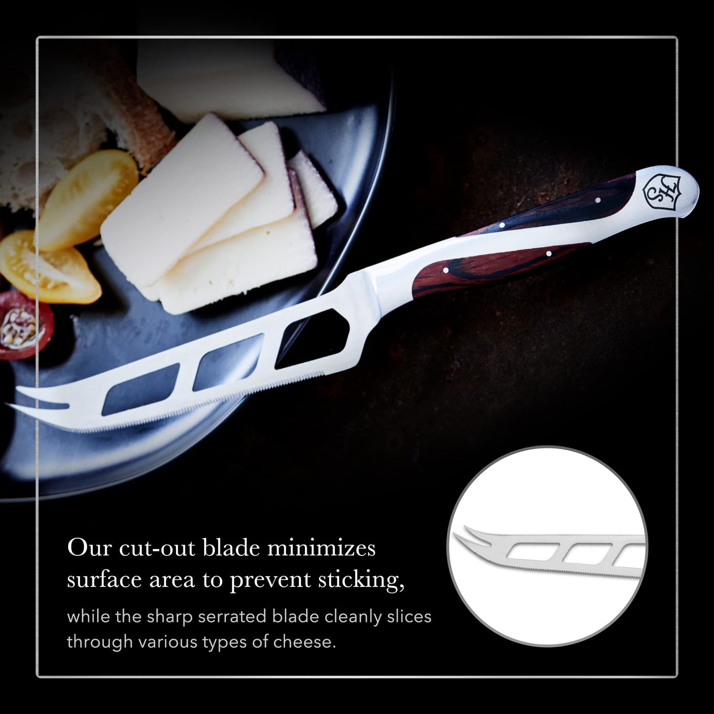 Hammer Stahl Cheese Knife - 5"