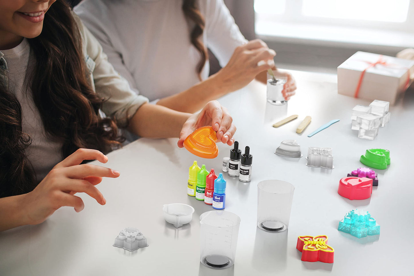 Dan&Darci Soap Making Kit for Kids - Crafts Science Toys - Birthday Gifts for Girls and Boys Age 6-12 Years Girl DIY Kits - Best Educational Craft Activity Gift for 6-12 Year Old Kid