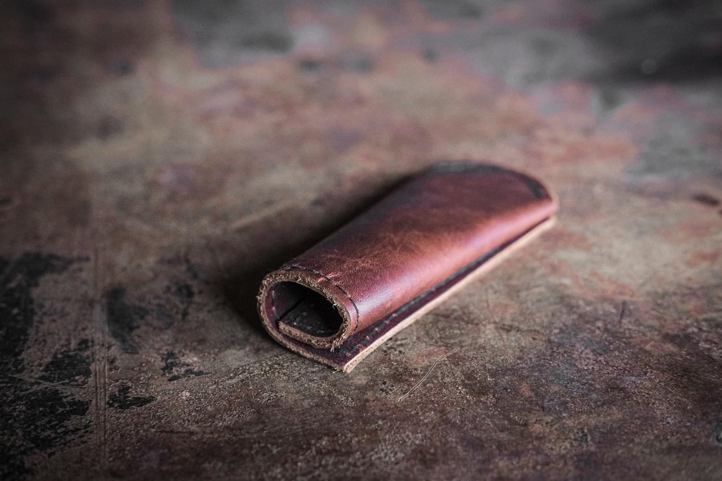 Leather Cast Iron Pan Handle Cover - Made In USA (Standard 4.5")