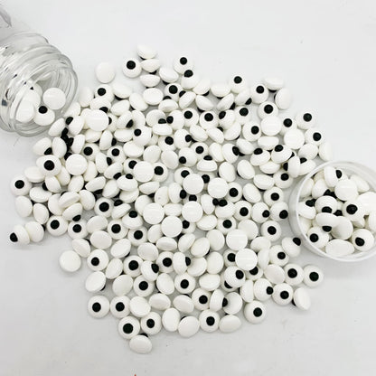Halloween Small Candy Edible Eyeballs Eyes Sprinkle Cake Cupcake Toppers Dessert Cookie Decorations Party Supplies 3 oz