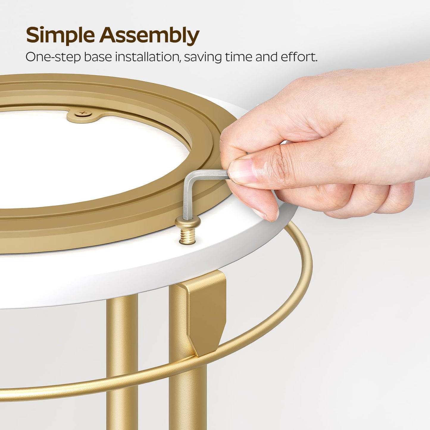 3-Tier Lazy Susan Organizer, Rotating Spice Rack, Spinning Organizer, Industrial Turntable Spice Rack Organizer for Cabinet, Kitchen Countertop, Pantry, Rustic Brown and Black SR23BR