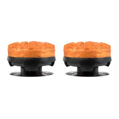 KontrolFreek Atomic for PlayStation 4 (PS4) and PlayStation 5 (PS5) Controller | Performance Thumbsticks | 2 Mid-Rise Convex | Orange