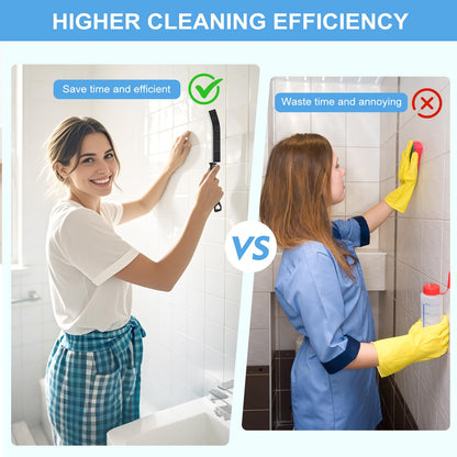 Dfacio 11Pcs Crevice Cleaning Brush Set, Hard Bristle Cleaning Supplies for Kitchen, Bathroom, Corner, Grout, Sink, Cup, Teapot, Bottle, Blender