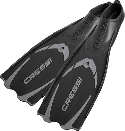Cressi Pluma, Black/Silver, 41/42