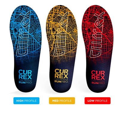 currex RunPro Insoles for Running Shoes – Arch Support Inserts to Help Reduce Fatigue, Prevent Injuries & Boost Performance – for Men & Women – Medium Arch, Large