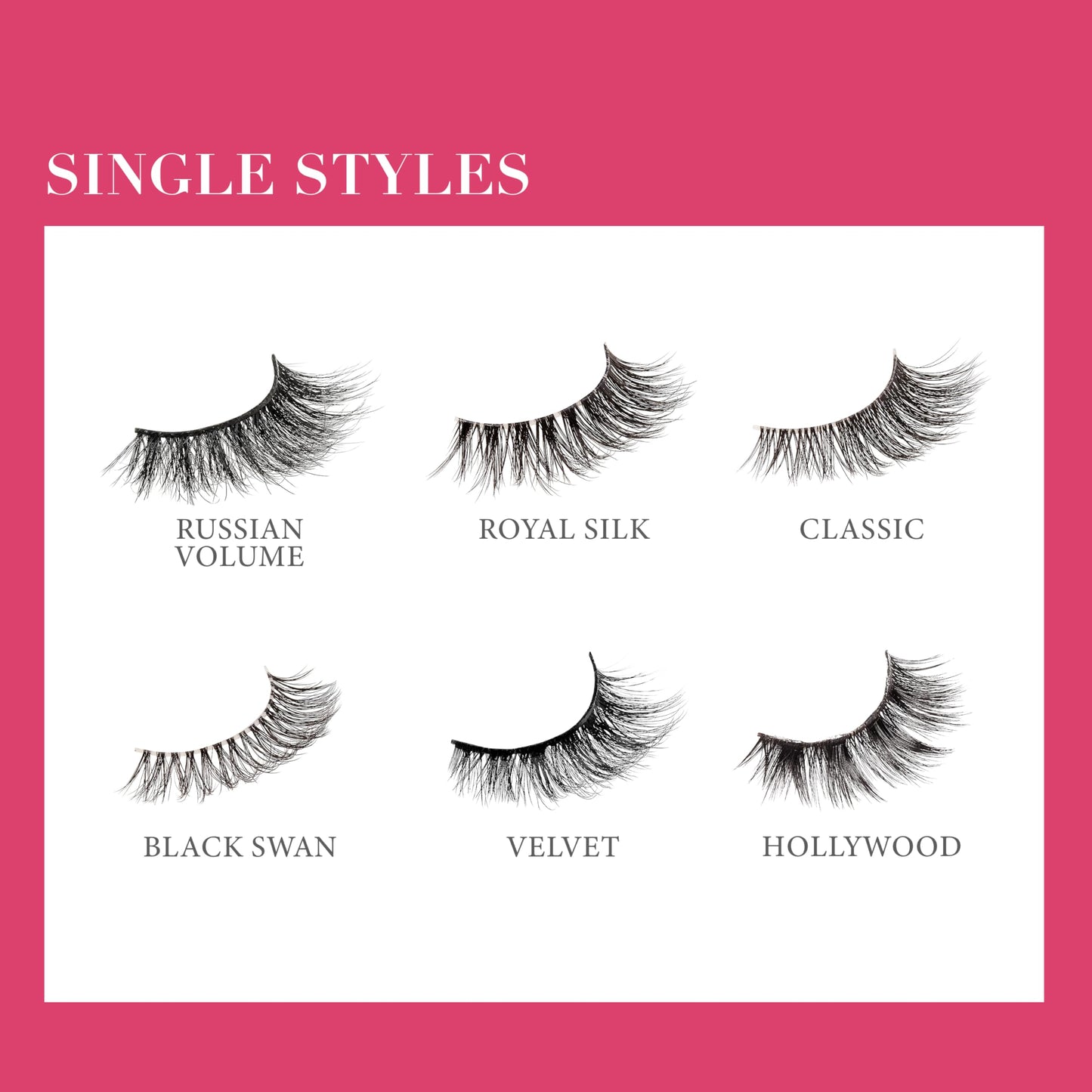 KISS Lash Couture LuXtensions Collection False Eyelashes, Flat Technology, Super Slim Band, Real Extension Fibers, Reusable, Contact Lens Friendly Strip Lashes, Style Royal Silk, 1 Pair (Pack of 2)