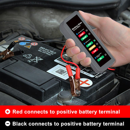 12V Car Battery Tester and Alternator Tester, Automotive Load Tester Indicator, 12 Volt Auto Check for Automobile