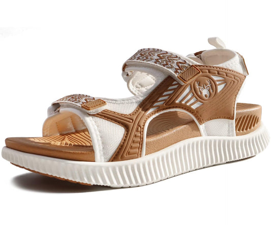 KuaiLu Womens Orthopedic Walking Sandals Comfortable Plantar Fasciitis Arch Support Summer Outdoor Travel Outfits Platform Cushion Shoes Athletic Sport Recovery Adjustable Strap Slides Khaki Size 8