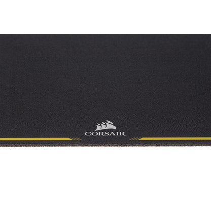 CORSAIR MM200 - Cloth Mouse Pad - High-Performance Mouse Pad Optimized for Gaming Sensors - Designed for Maximum Control - Medium, Black- Yellow Stripe, Model:CH-9000099-WW