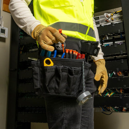 Klein Tools 85615INS Mini Precision Screwdriver Set, 1000V Rated Insulated Screwdrivers with (2) Phillips and (3) Slotted Tips, 5-Piece