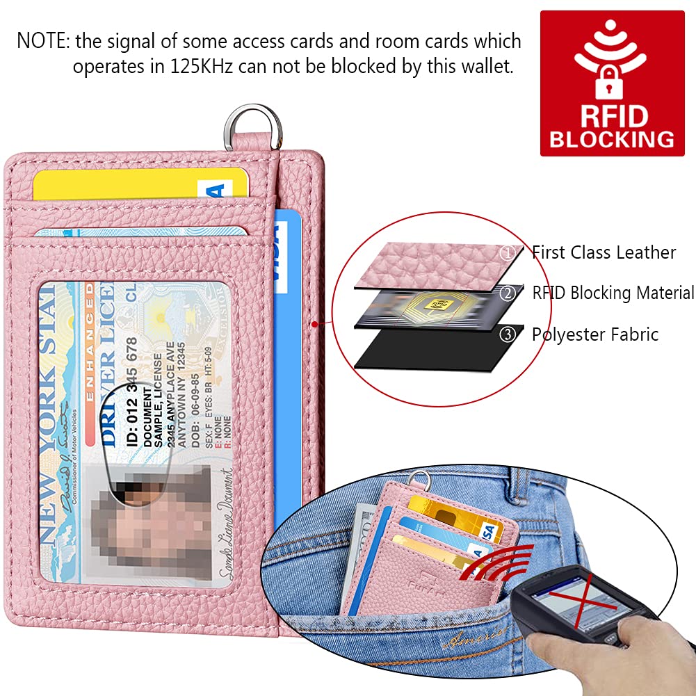 FurArt Slim Minimalist Wallet, Front Pocket Wallets, RFID Blocking, Credit Card Holder for Men & Women
