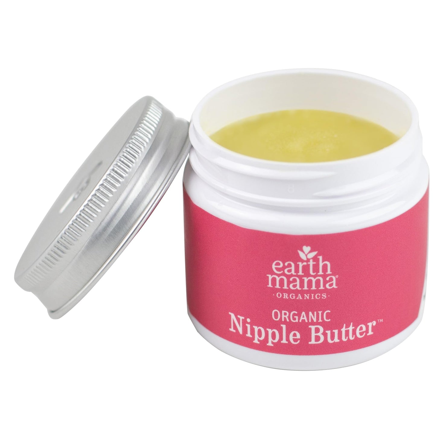 Earth Mama Organic Nipple Butter™ | Nipple Cream Safe for Breastfeeding | Postpartum Essentials for Nursing | Non Lanolin Nipple Cream, 2-Fluid Ounce