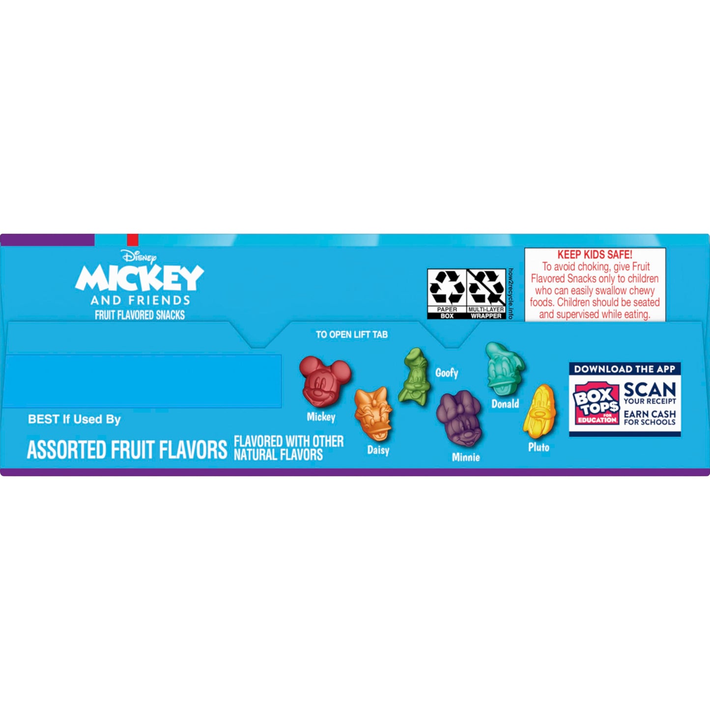 Disney Mickey and Friends Fruit Flavored Snacks, Treat Pouches, Gluten Free Snack, Value Pack, 22 Ct, 17.6 oz