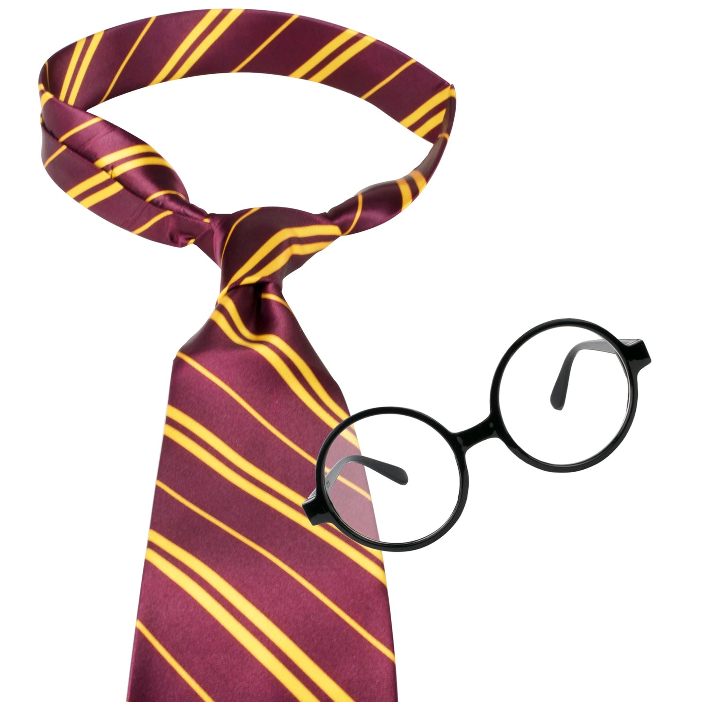 Kangaroo Wizard Costume for Kids and Adults - Wizard and Witch Tie Kids and Adults with glasses Spectacles - Men and Women Accessories for Halloween and Dress Up Apparel