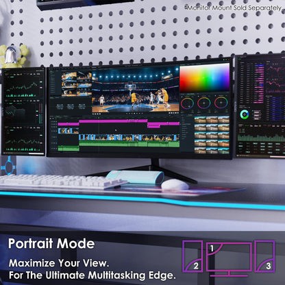 Kado Portable Monitor 15.6-Inch FHD 1080p, USB-C mini-HDMI Gaming Monitor IPS Display Built-in Speakers, External Display 180° Kickstand Wall/Arm Mount for Laptop PC Phone Mac Xbox PS4/PS5 Switch