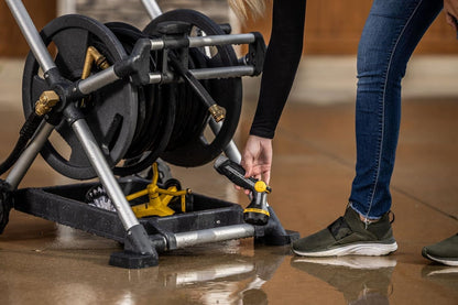 Gorilla 225’ Aluminum Zero-Rust Mobile Hose Reel