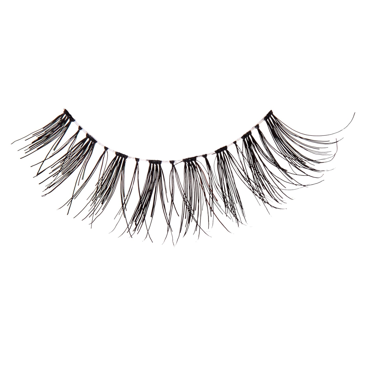 KISS So Wispy, False Eyelashes, 'Style #11', 12 mm, Includes 5 Pairs Of Lashes, Contact Lens Friendly, Easy to Apply, Reusable Strip Lashes, Glue On, Mulitpack