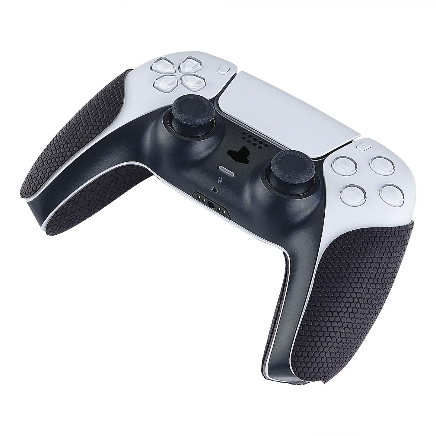 eXtremeRate PlayVital Anti-Skid Sweat-Absorbent Controller Grip for ps5, Professional Textured Soft Rubber Pads Handle Grips for ps5 Controller