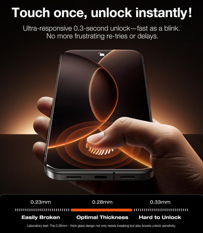 TORRAS Top-Notch Aerospace Glass for Samsung Galaxy S24 Ultra Screen Protector [12Ft Military-Grade Shatterproof] Anti-Scratch Tempered Glass Full Coverage Fit Screen Protector S24 Ultra 6.8" 2-Pack