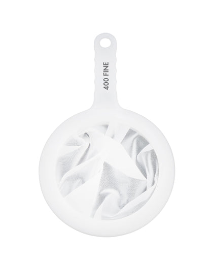 HIC Kitchen Double-Ear Fine Mesh Strainers, BPA Free, Set of 4 Sizes Includes 3, 4, 5.5, and 7-Inch Diameter