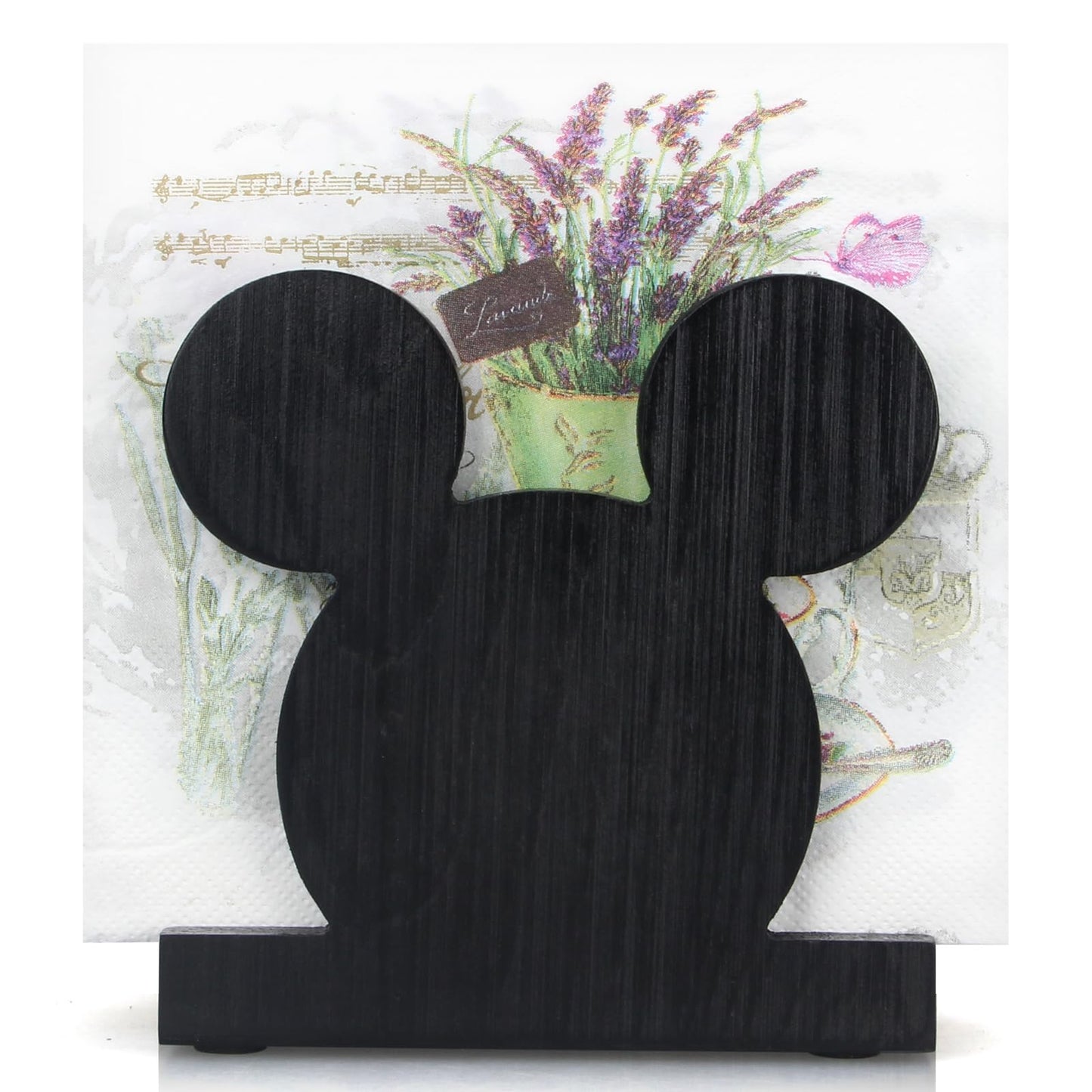 Cute Wooden Napkin Holder for Table Decor Kitchen Bathroom Desk Accessories Modern Cocktail Funny Decorative Xmas Home Decor Farmhouse Wood Cool Christmas