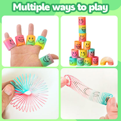 Cocurb 32 Pcs Mini Spring Party Favors for Kids 4 to 8 Fun Goodie Bag Stuffers for Birthdays, Classroom Prizes, and Small Toys Present