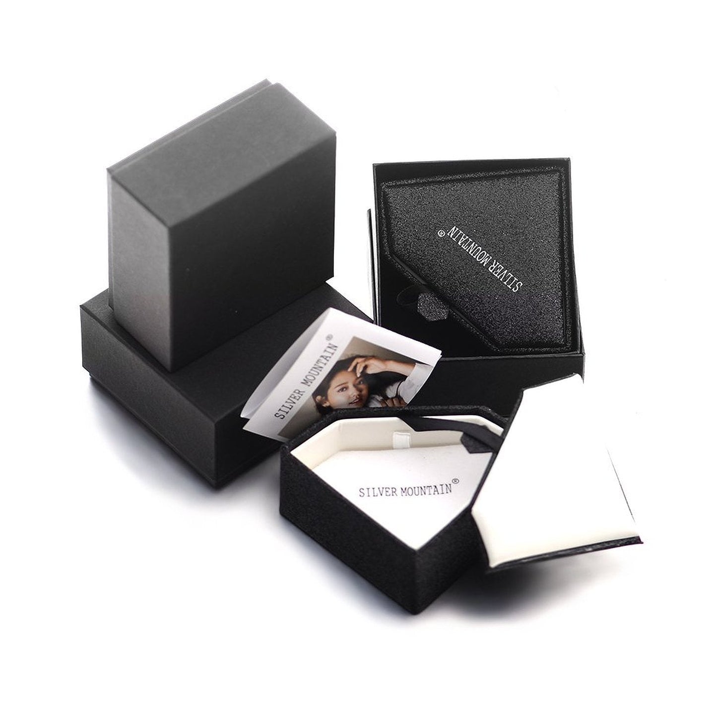 DAOCHONG 925 Sterling Silver Gothic Vampire Bat Pendant Necklace Jewelry for Women