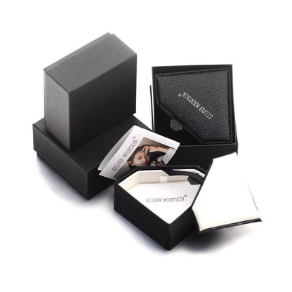 DAOCHONG 925 Sterling Silver Gothic Vampire Bat Pendant Necklace Jewelry for Women