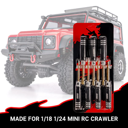 INJORA Short Handle Hex Screwdriver Nut Driver Tool Kit for 1/18 1/24 RC Mini Crawler Car TRX4M SCX24 FCX24,7PCS