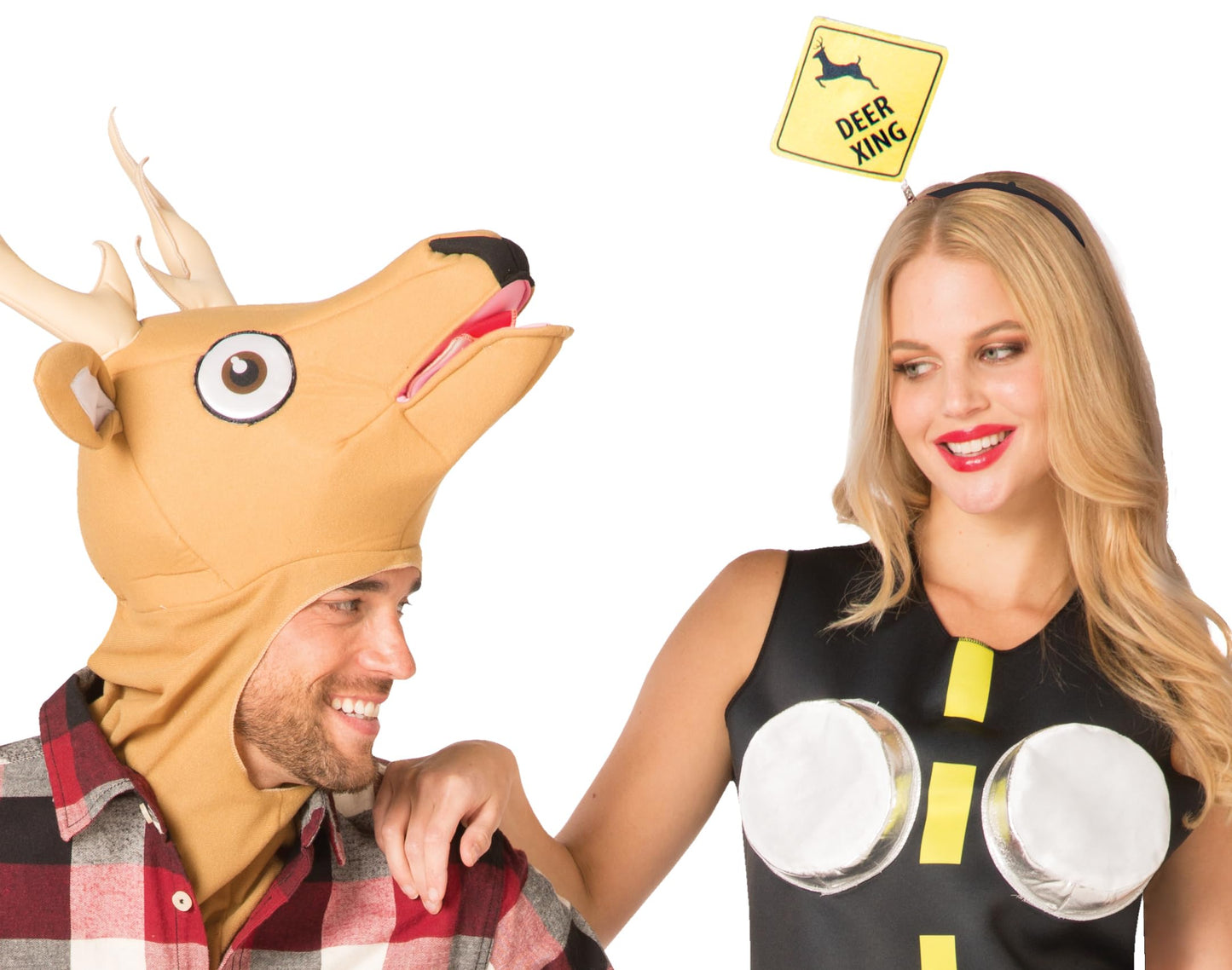 Rasta Imposta Deer in Headlights Couple Costume